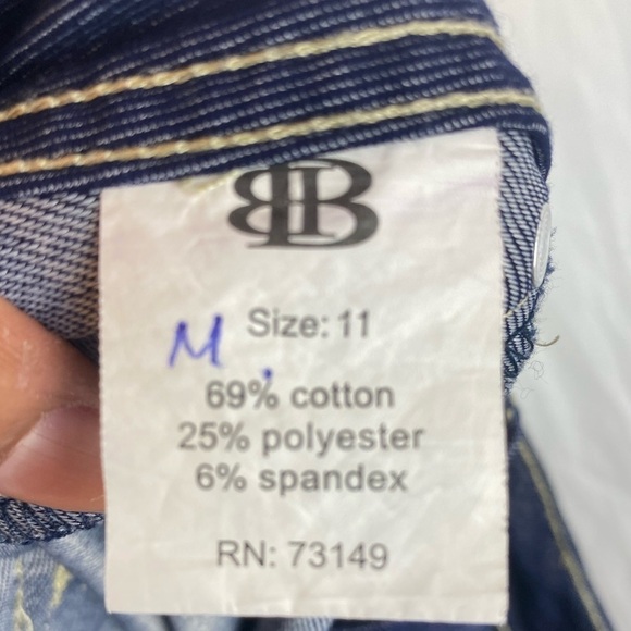 Women’s Boom Boom stretch denim  Capri jeans - Picture 4 of 8